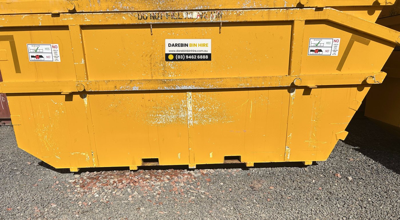 9m³ walk-in skip bin